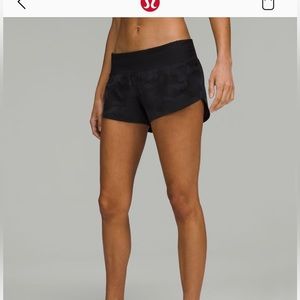 Lululemon Speed Up low rise shorts